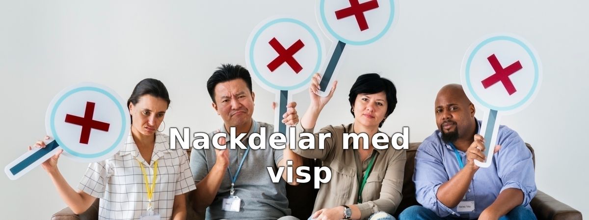 Nackdelar med vispar