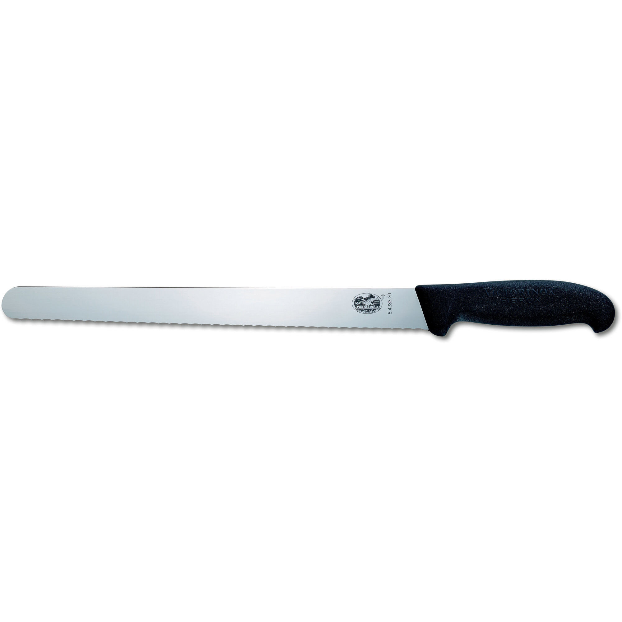 Victorinox vågtandad skinkkniv 30 cm (Fibrox)