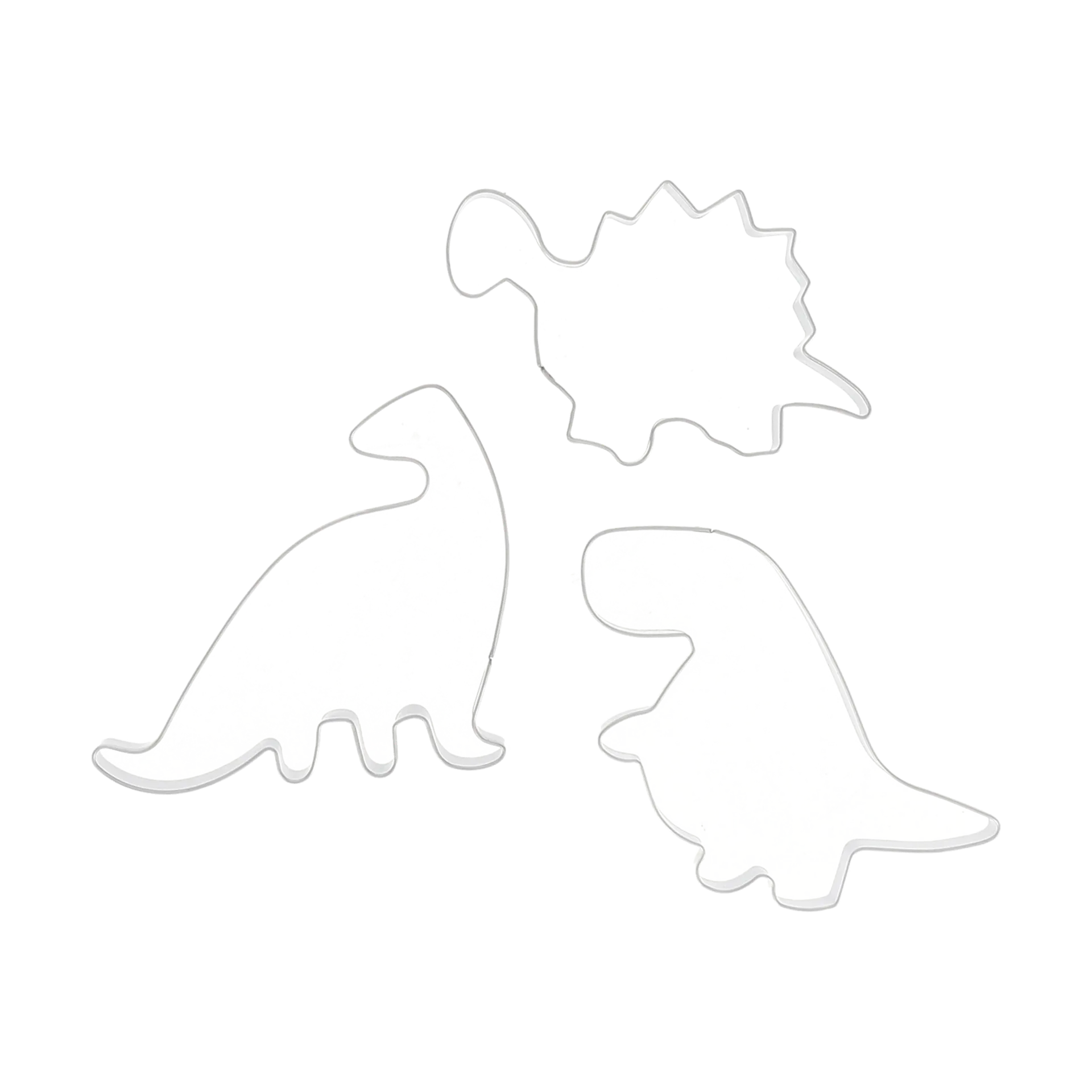 Nordwik pepparkaksform dinosaurie (3 formar)