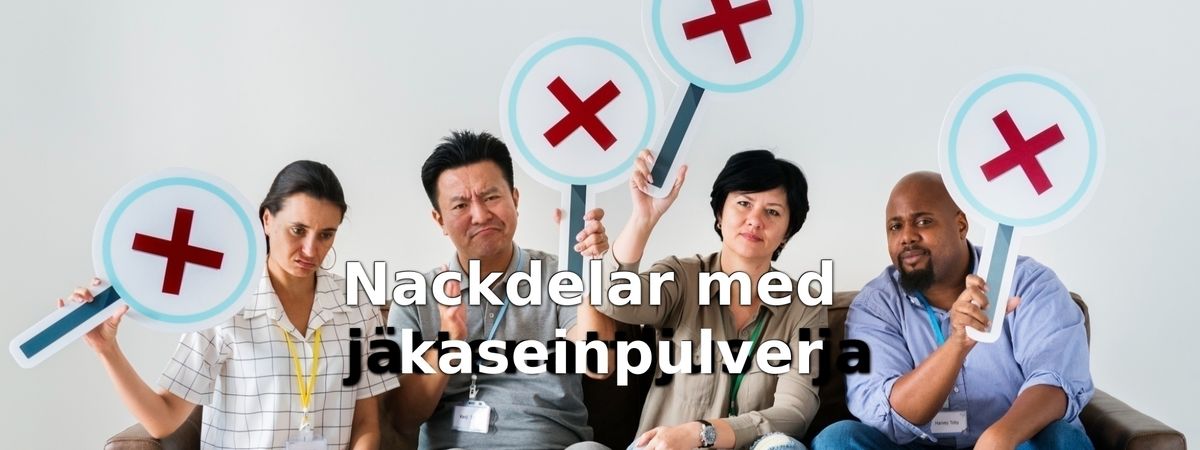 Nackdelar med kaseinpulver