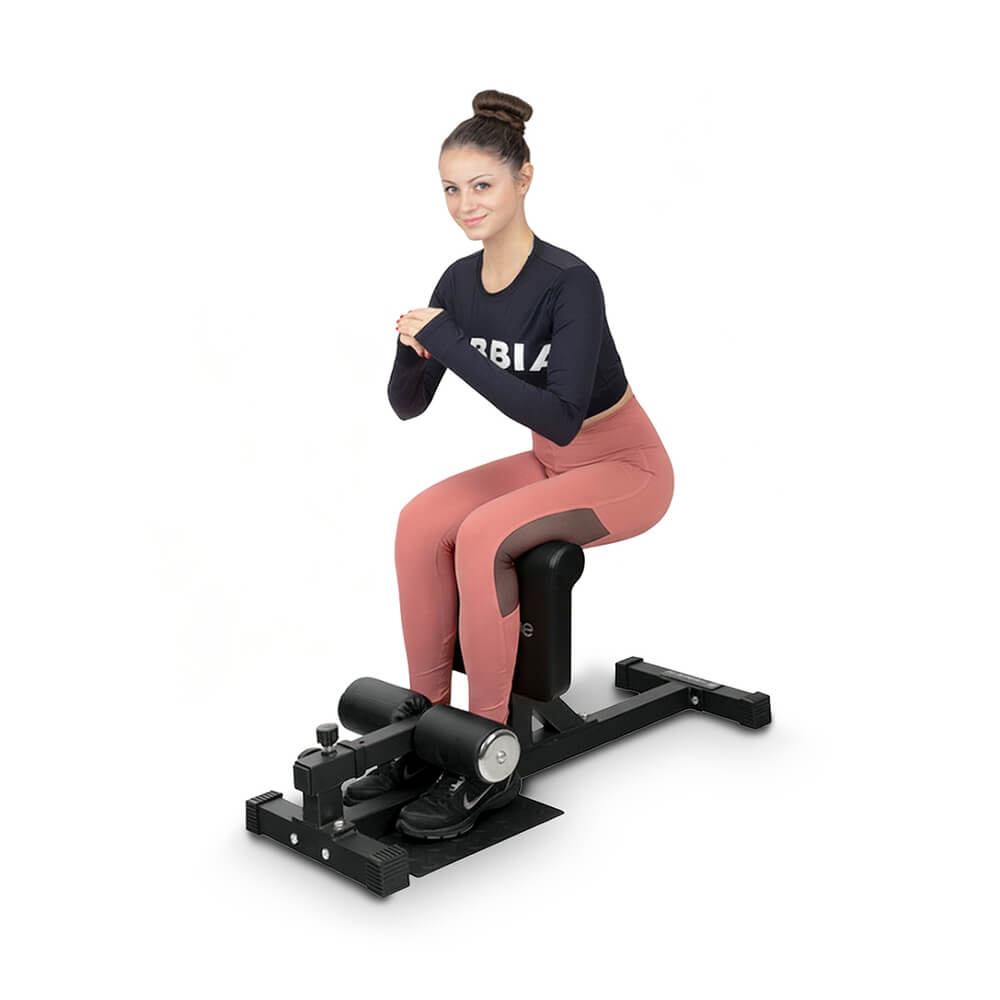 Sissy squat ställningen