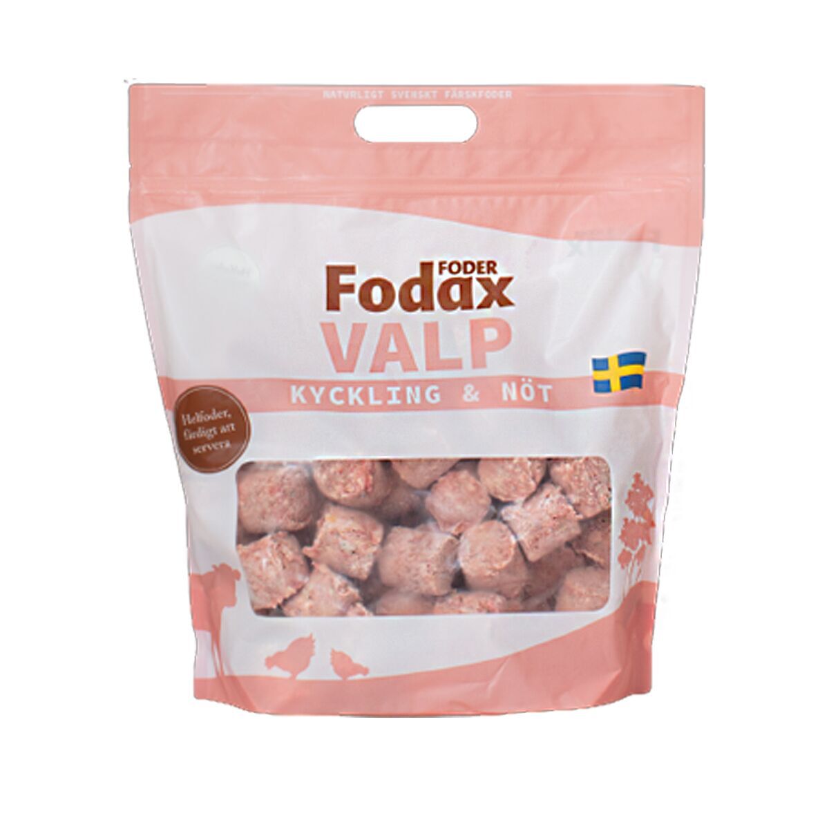 Fodax Valp färskfoder 5 × 1,5 kg