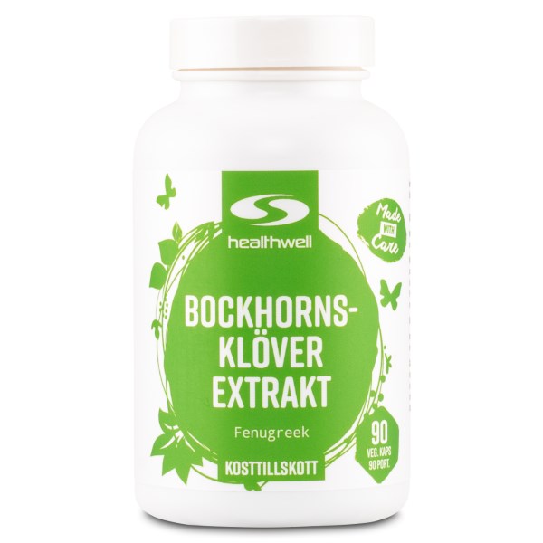 Healthwell Bockhornsklöver, 90 kapslar