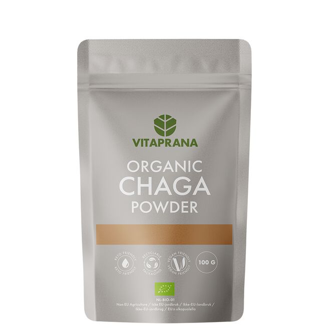 Vitaprana Ekologiskt Chagapulver 100 g