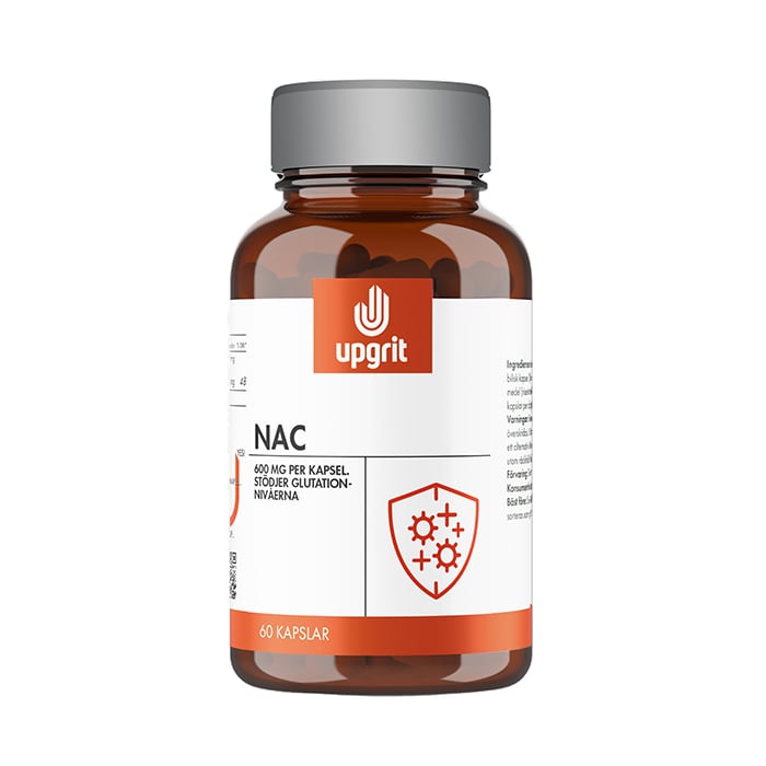 Upgrit NAC 600 mg, 60 kapslar