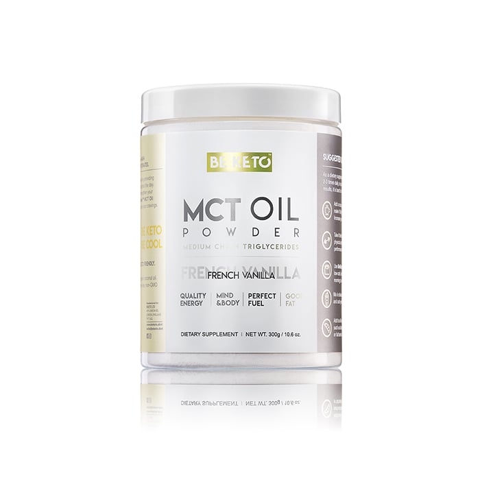 BeKeto KETO MCT Oil Powder French Vanilla 300 g
