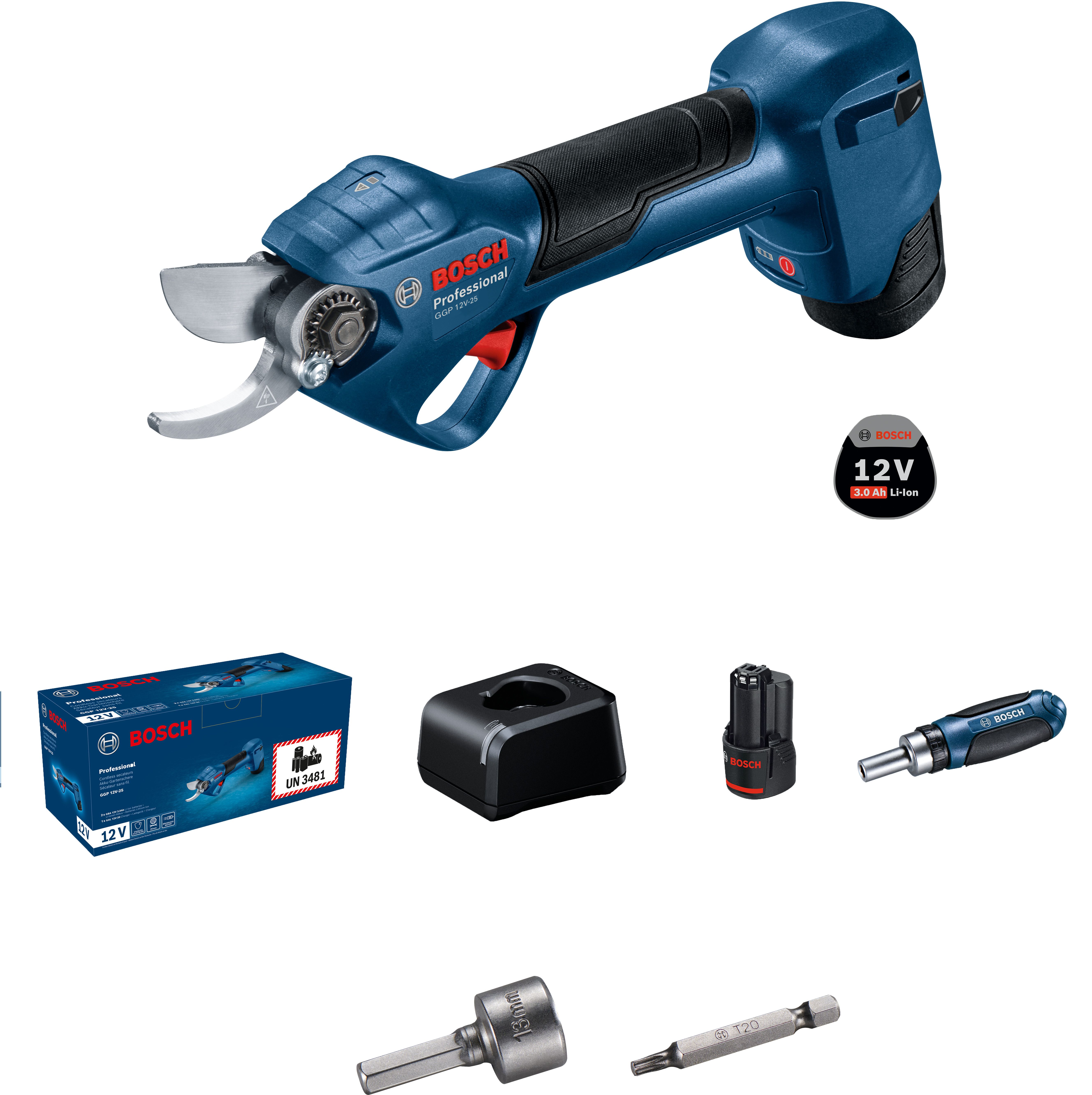 Bosch GGP 12V-25 (2 x 3,0 Ah)