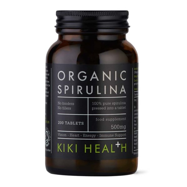 Kiki Health Organic Premium Spirulina 200 tabletter