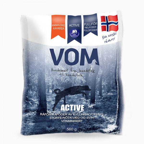 Vom og Hundemat Active Helfoder köttbullar 15 × 560 g