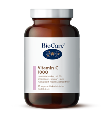BioCare Vitamin C 1000, 90 tabletter