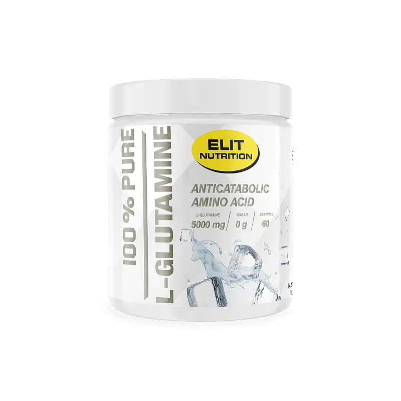 Elit Nutrition 100% Pure L-glutamine 300 g