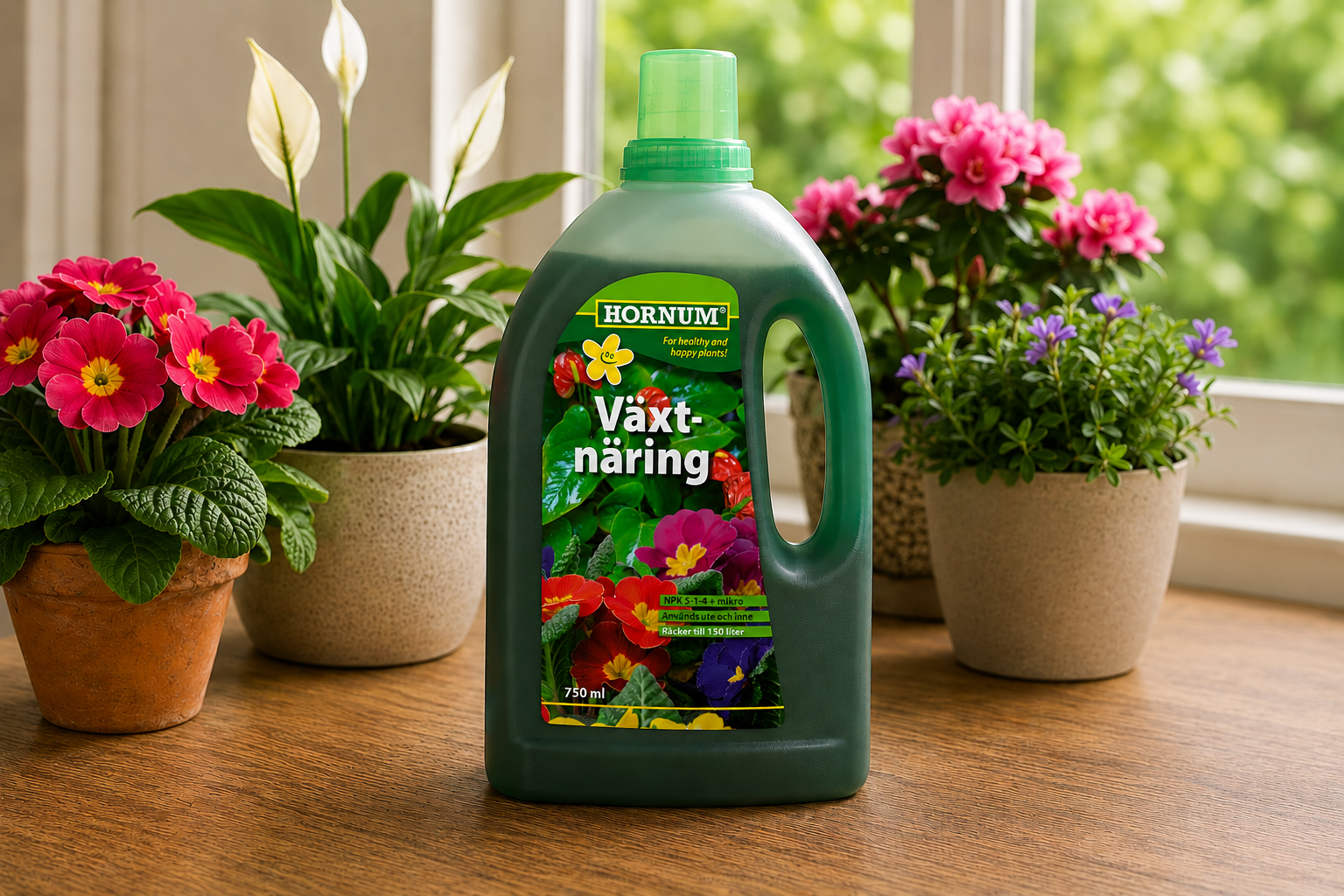 HORNUM Näring för prydnadsväxter 750 ml