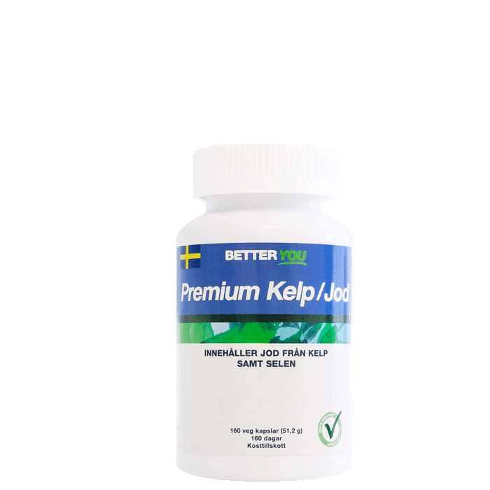 Better You Premium Kelp/Jod, 160 kapslar