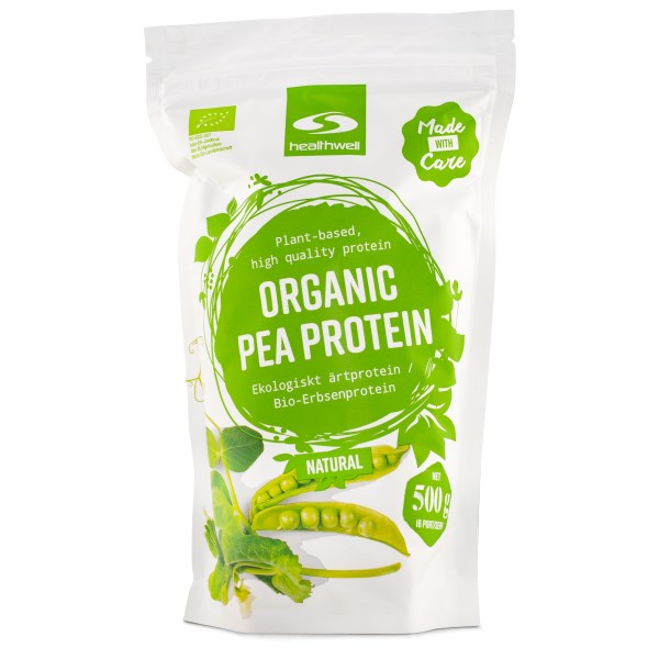 Healthwell Ärtprotein EKO 500 g