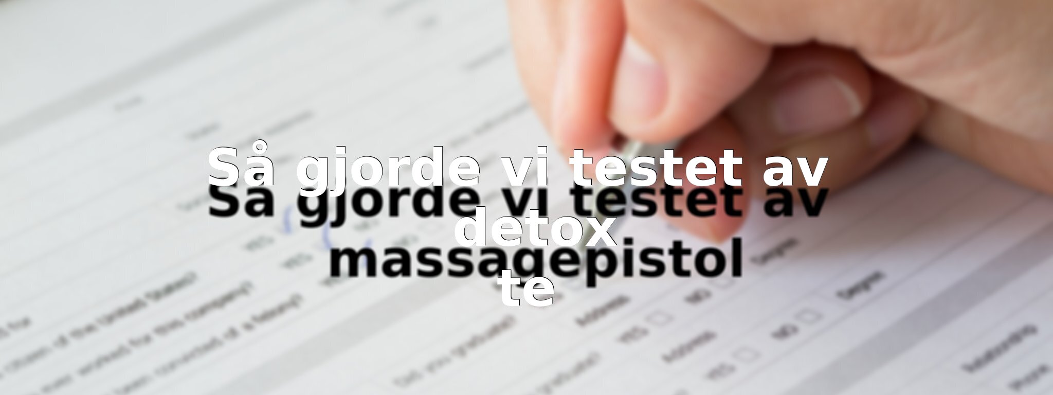 Så har vi bedömt detox-teerna