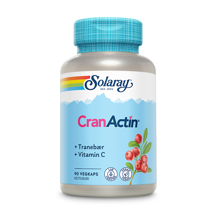 Solaray CranActin Tranbärsextrakt 90 st