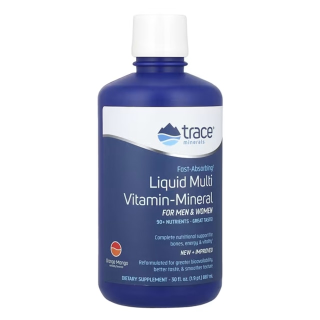 Trace Minerals Liquid Multi Vitamin-Mineral 887 ml