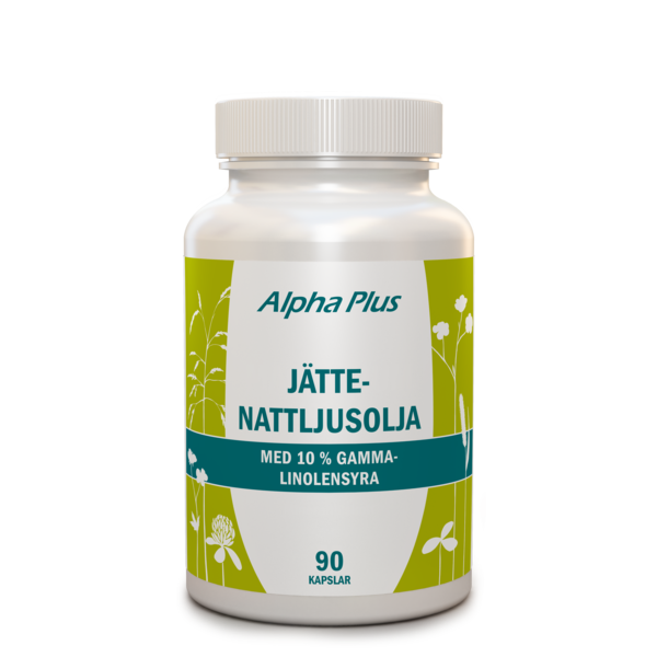 Alpha Plus Jättenattljusolja 90 kapslar