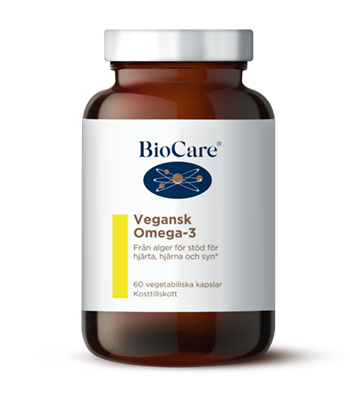 BioCare Vegansk Omega-3, 60 kapslar