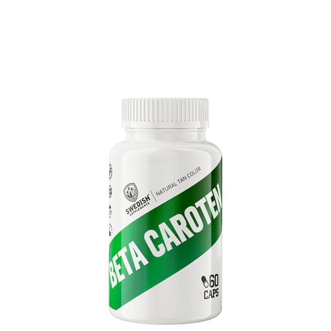 Swedish Supplements Betakaroten 50 mg, 60 kapslar