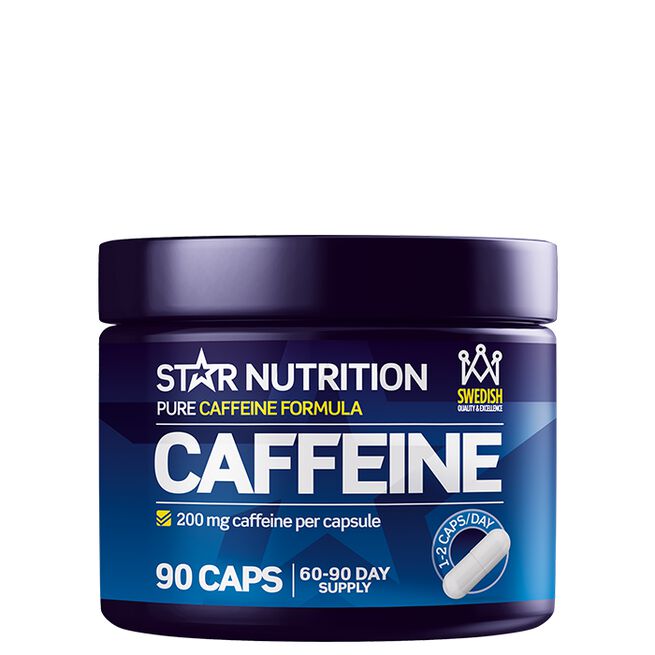 Star Nutrition Koffeintabletter 200 mg (90 kapslar)