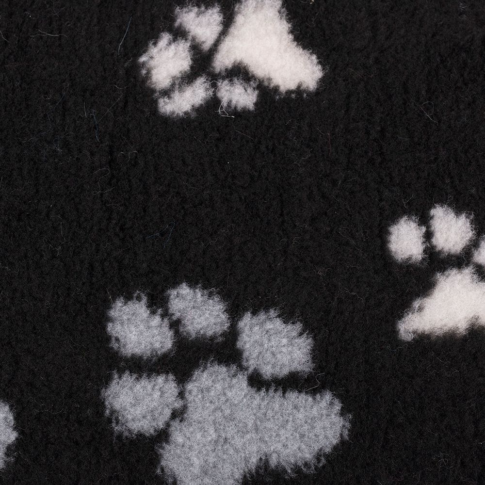 Little&Bigger CosyPet Non-Slip Hundfäll Tass svart S 50 x 75 cm
