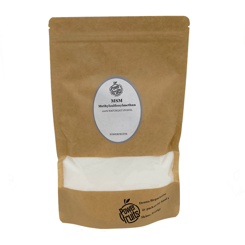 Powerfruits MSM-pulver 500 g