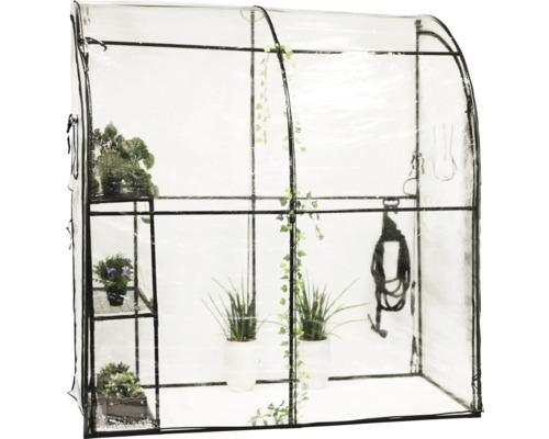 Hortus väggväxthus plast 200 × 100 cm