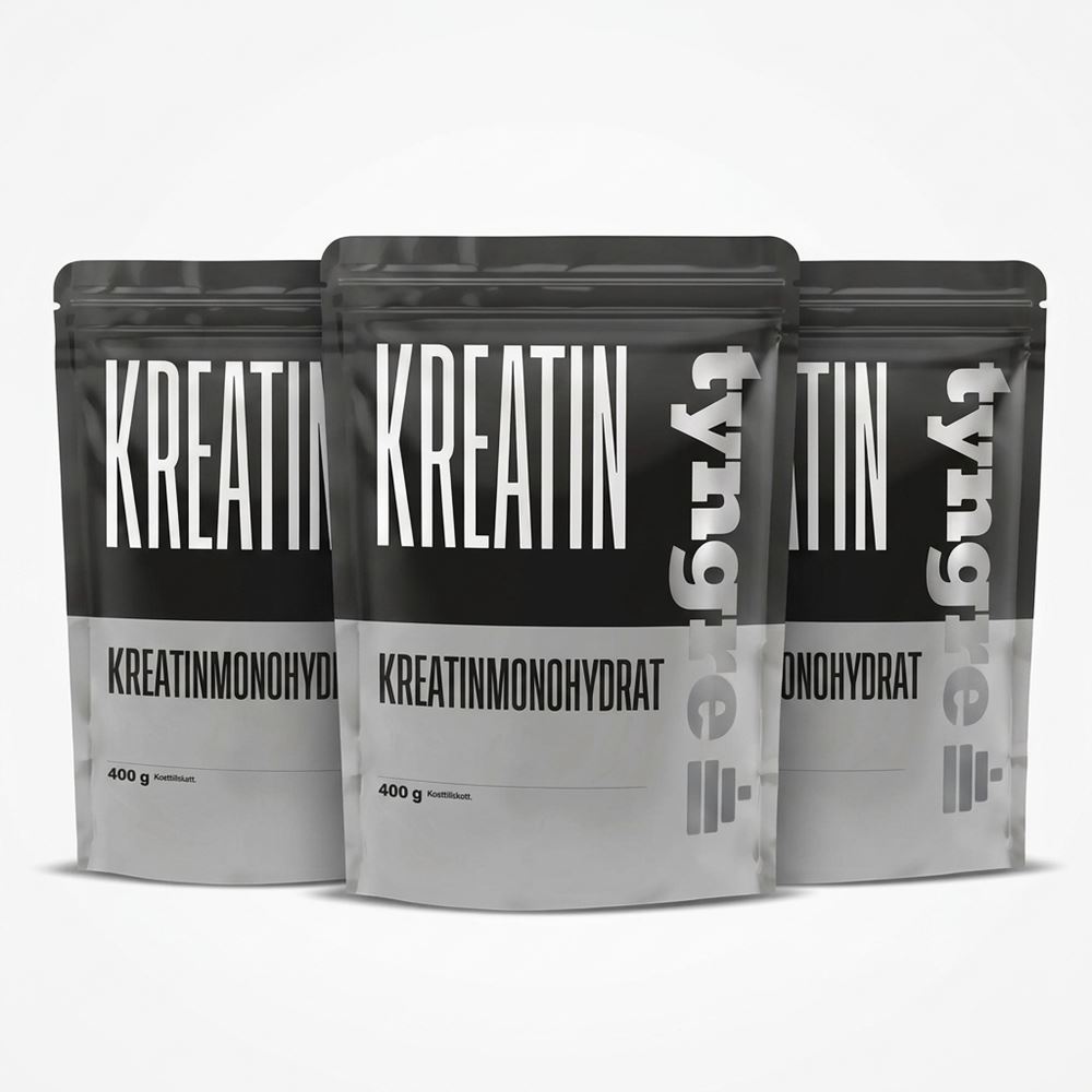 Tyngre Kreatin-paketet 3 × 400 g