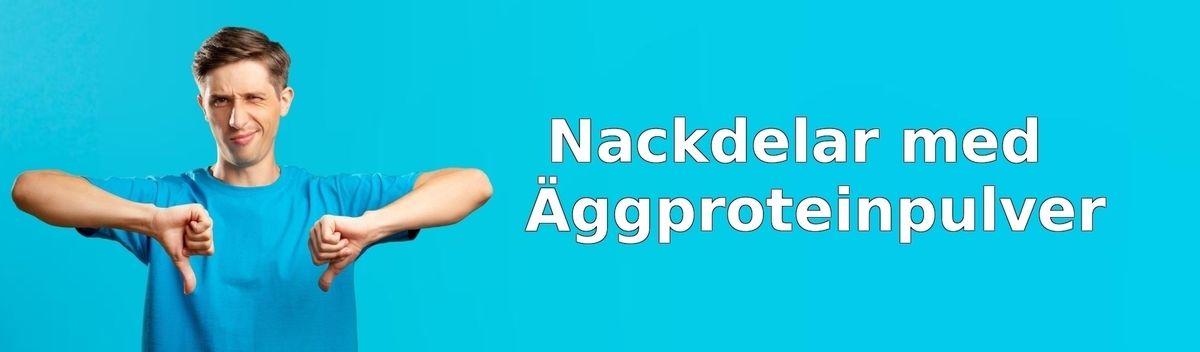 Nackdelar med äggproteinpulver
