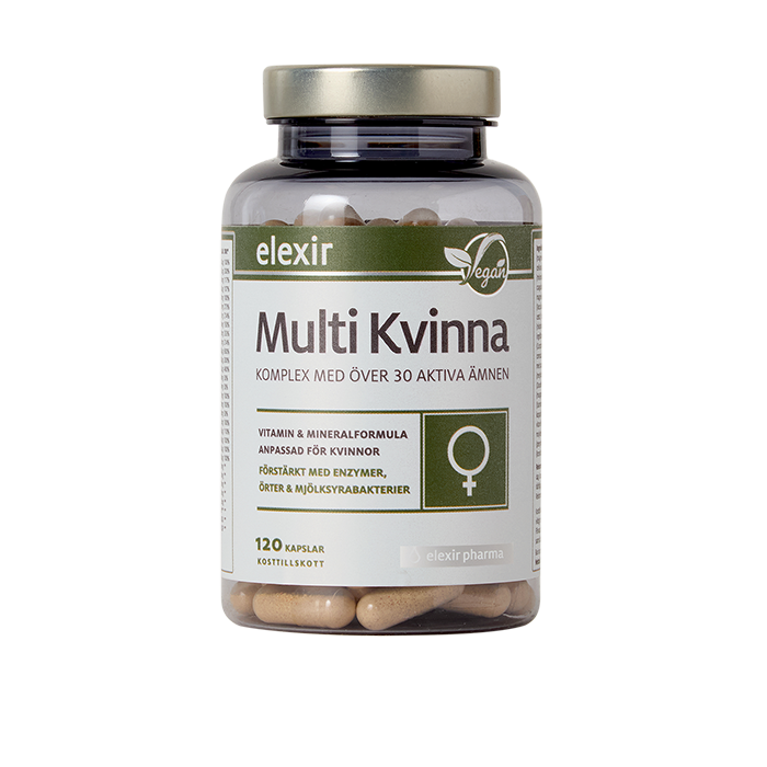 Multivitamin kvinna