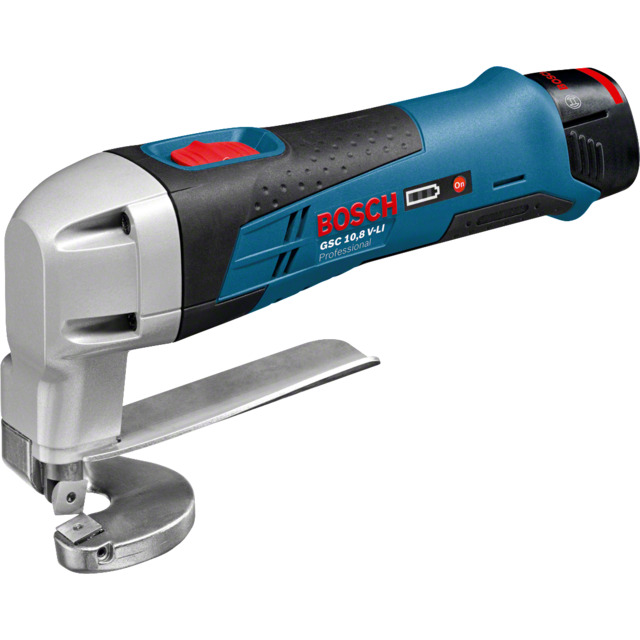Bosch GSC 12V-13 med 2 × 2,0 Ah och L-Boxx