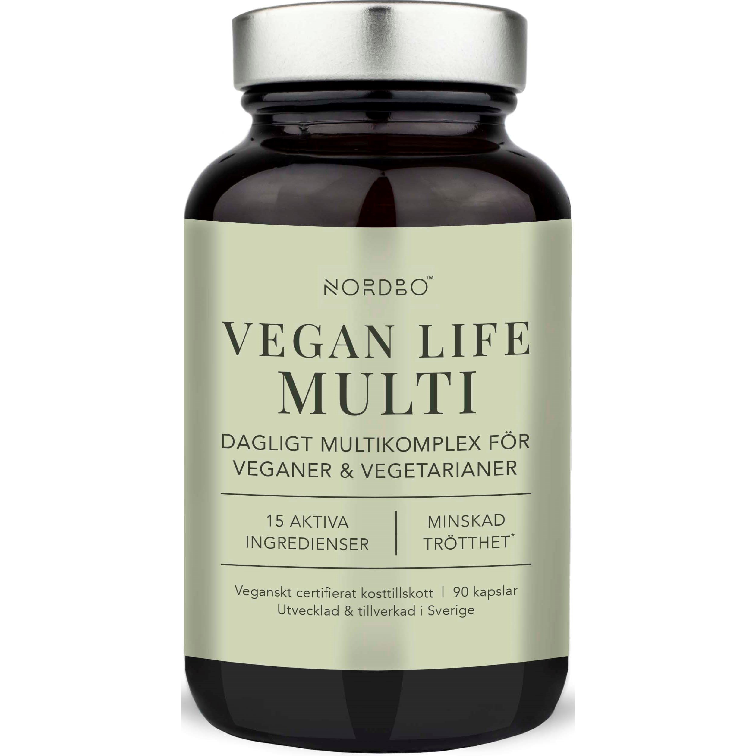 Nordbo Vegan Life Multi 90 kapslar