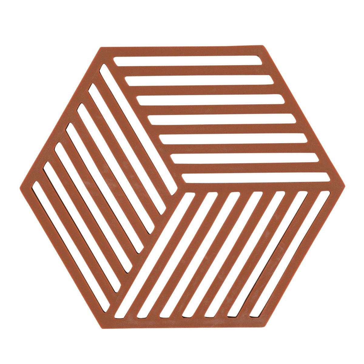 Zone Denmark Hexagon grytunderlägg terracotta