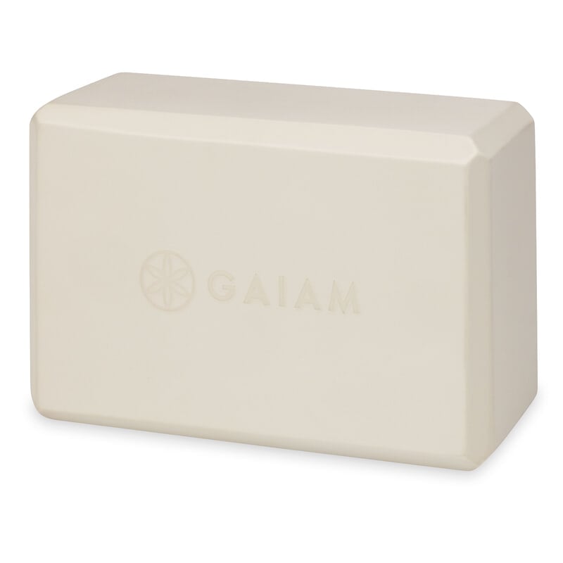 Gaiam Yoga Block (Calming Greige)