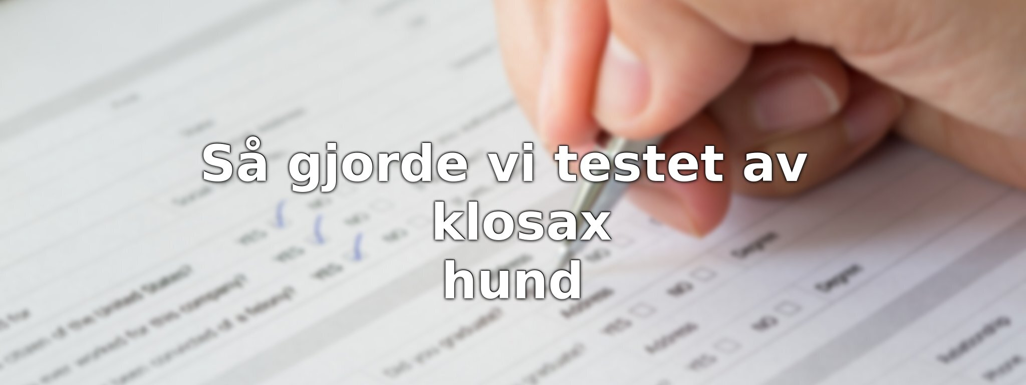 Så har vi jämfört klotänger och klosaxar för hund