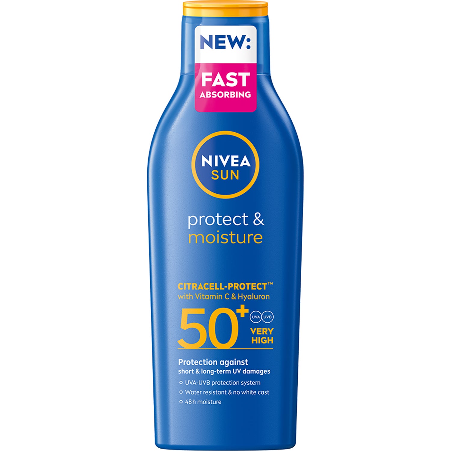NIVEA Protect & Moisture Sun Lotion SPF50+ 200 ml