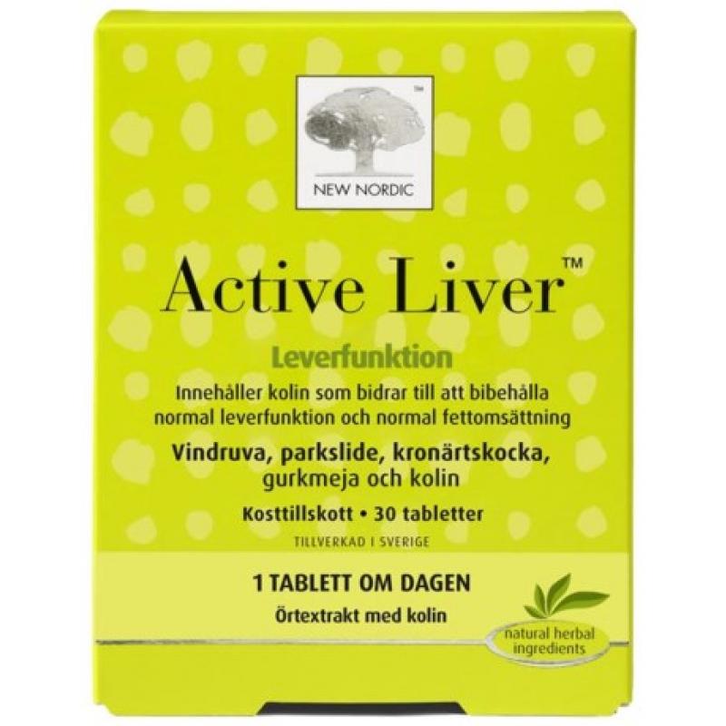 New Nordic Active Liver 30 tabletter