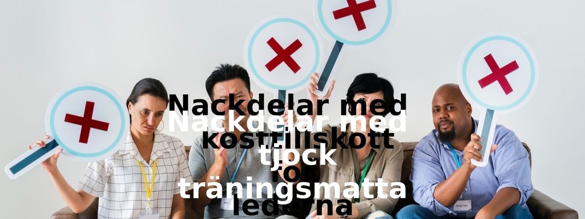 Nackdelar med tjocka träningsmattor