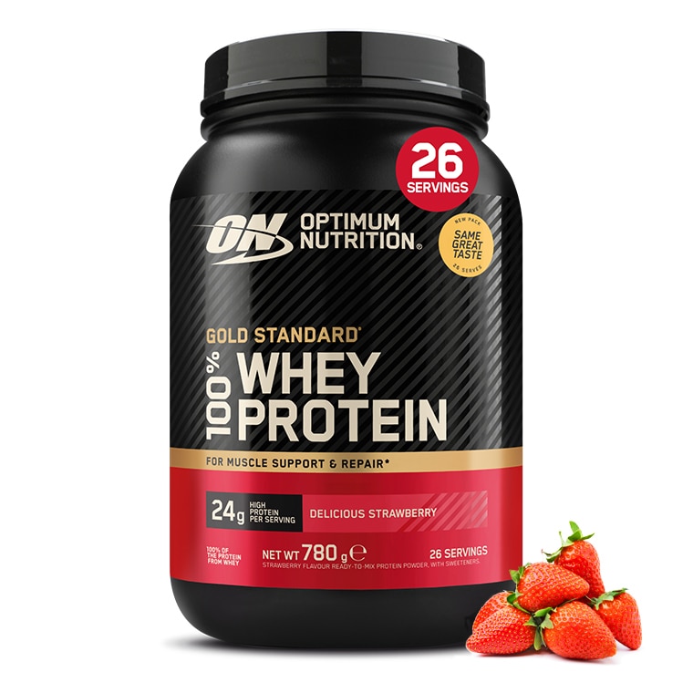 Optimum Nutrition Gold Standard 100% Whey Strawberry 780 g