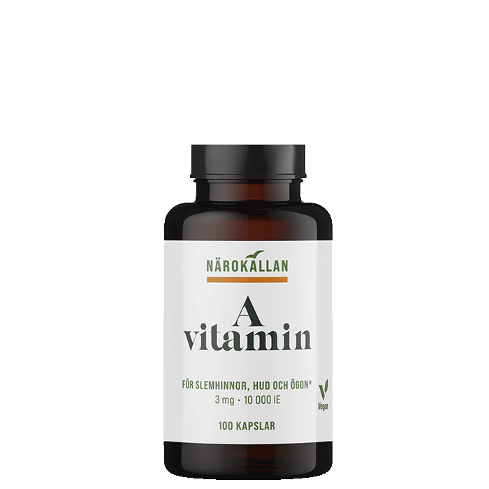 Närokällan A-vitamin 100 kapslar