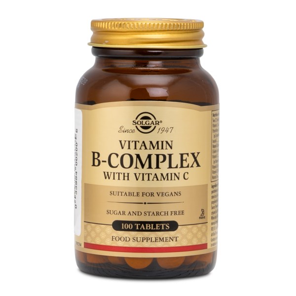 Solgar Vitamin B-Complex 100 tabletter