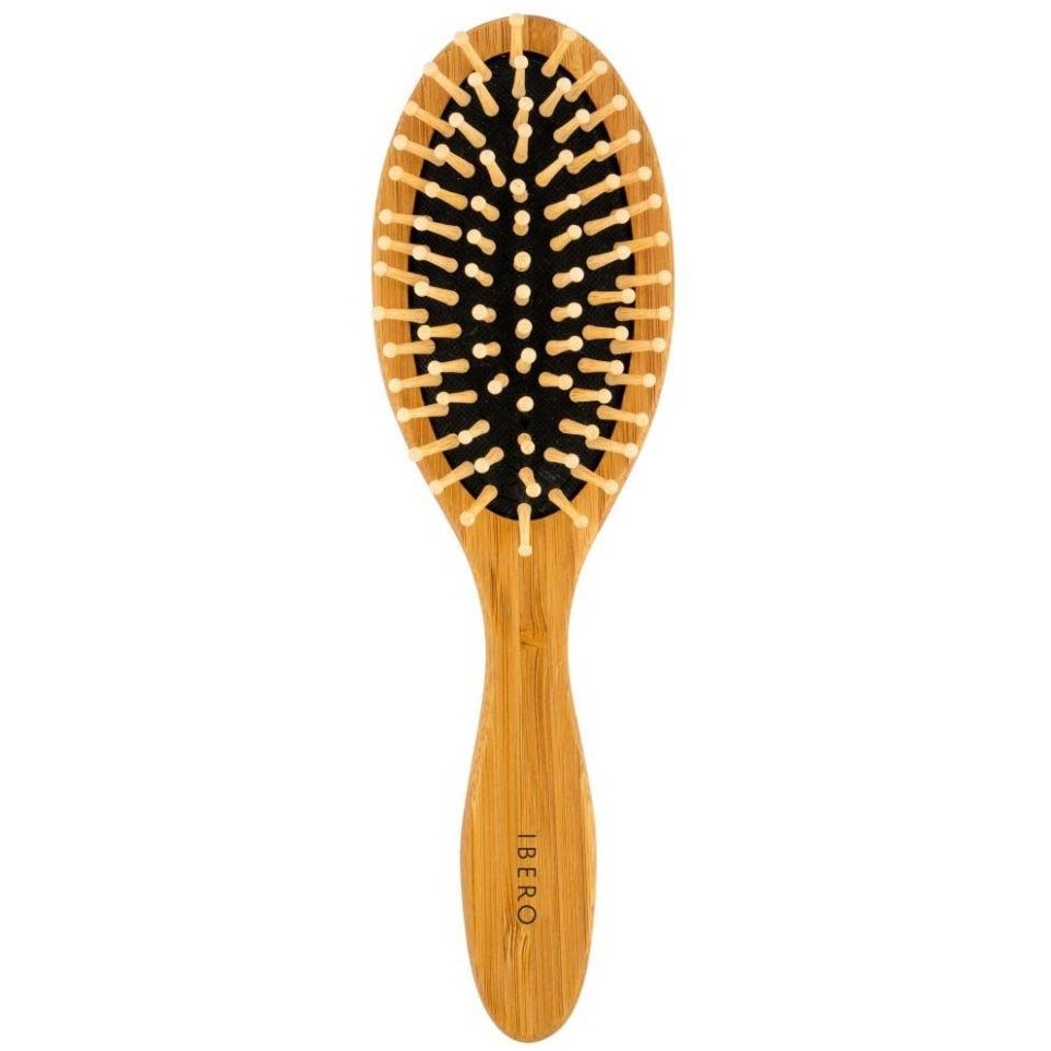 Ibero Oval Hair Brush med bambupiggar
