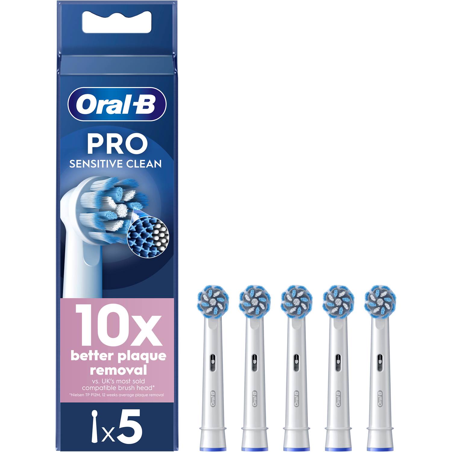 Oral-B Sensitive Clean & Care 5-pack