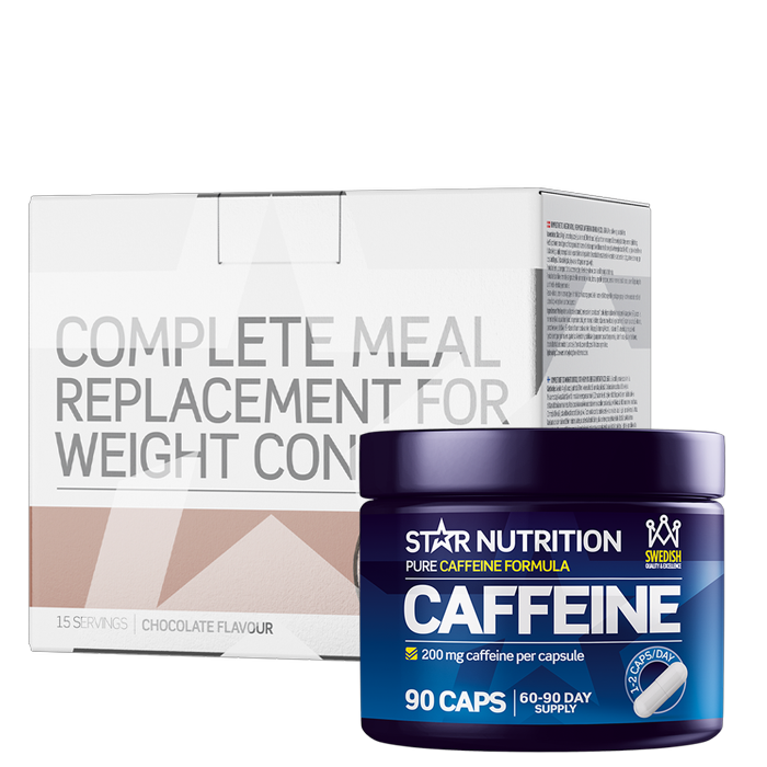 Star Nutrition Complete Meal Viktkontroll + Koffeinkapslar