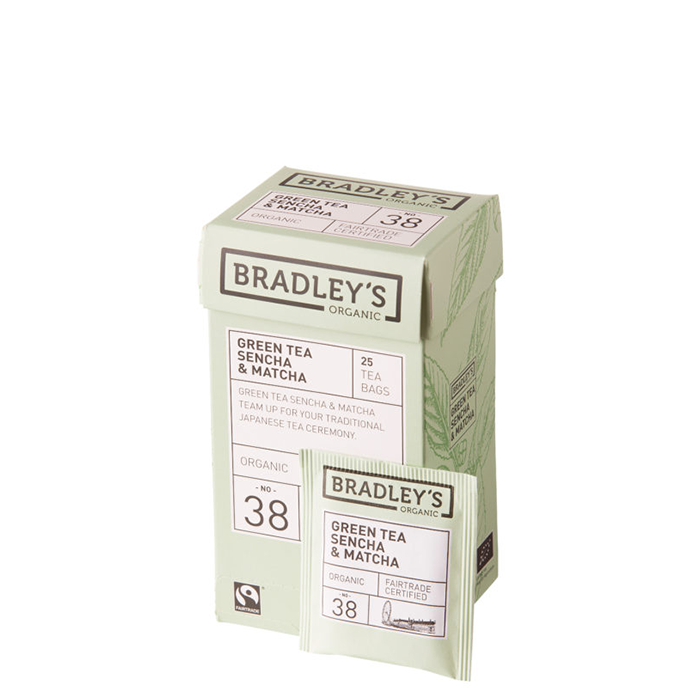 Bradley's Grönt Te Sencha & Matcha 37,5 g