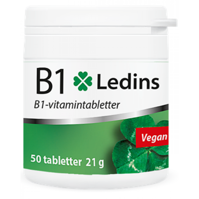 Ledins B1 Vitamin 100 mg (50 tabletter)