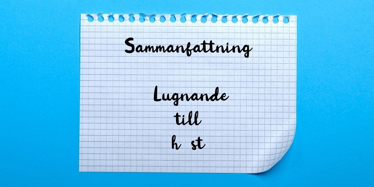 Sammanfattning