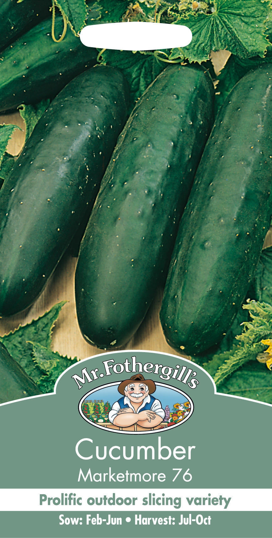 Mr Fothergill's Frilandsgurka Marketmore 76 (25 frön)