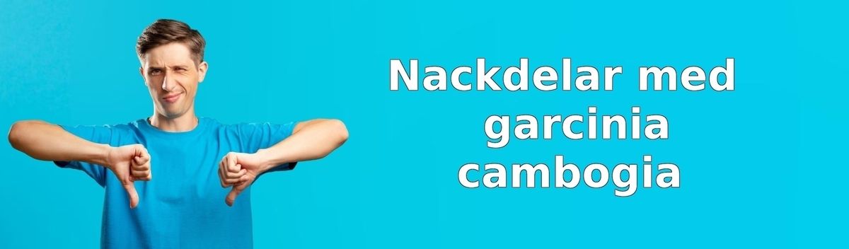 Nackdelar med garcinia cambogia